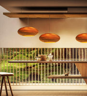 Luminaria Corrugated Board Pendant Light-DWHOME