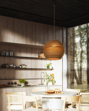 Luminaria Corrugated Board Pendant Light-DWHOME