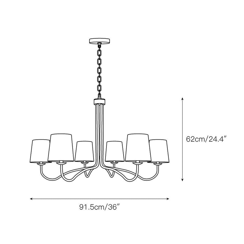 Ansel Chandelier-DWHOME