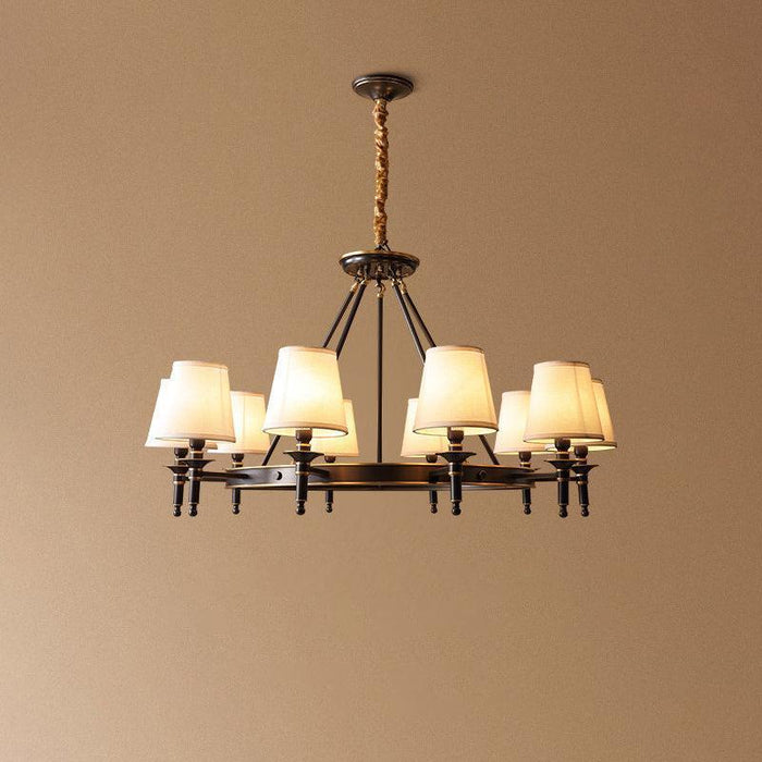 Antique Brass Chandelier - DWHOME