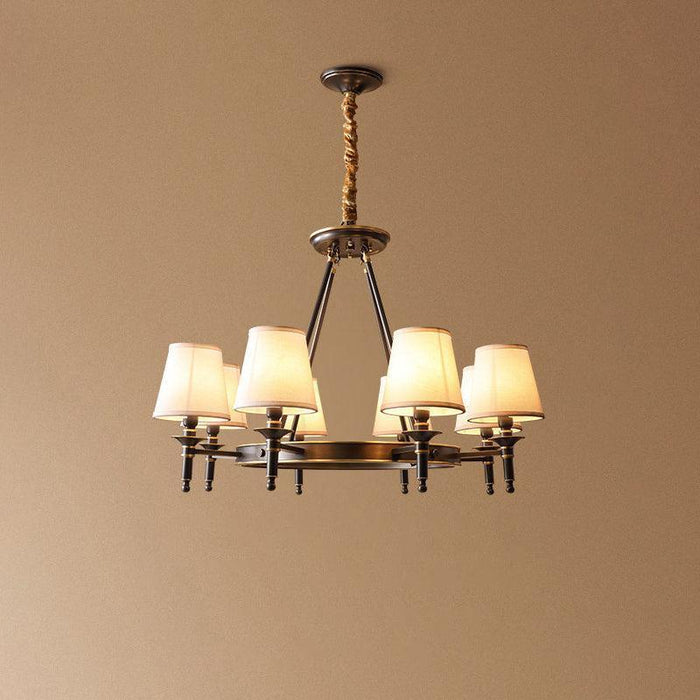 Antique Brass Chandelier - DWHOME