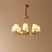 Antique Brass Chandelier-DWHOME