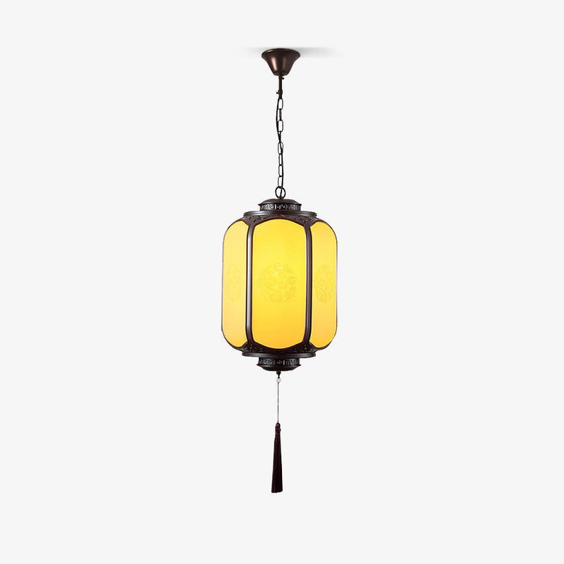 Antique Lantern Outdoor Pendant Light-DWHOME
