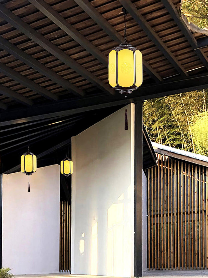 Antique Lantern Outdoor Pendant Light-DWHOME