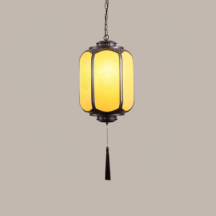 Antique Lantern Outdoor Pendant Light-DWHOME