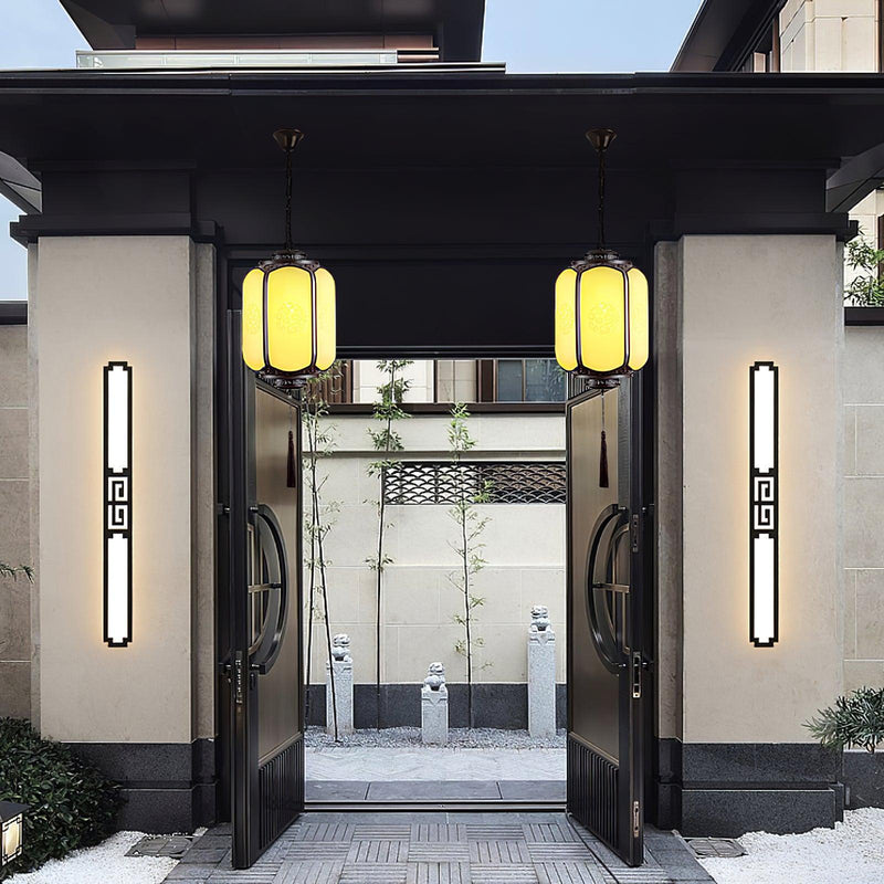 Antique Lantern Outdoor Pendant Light-DWHOME