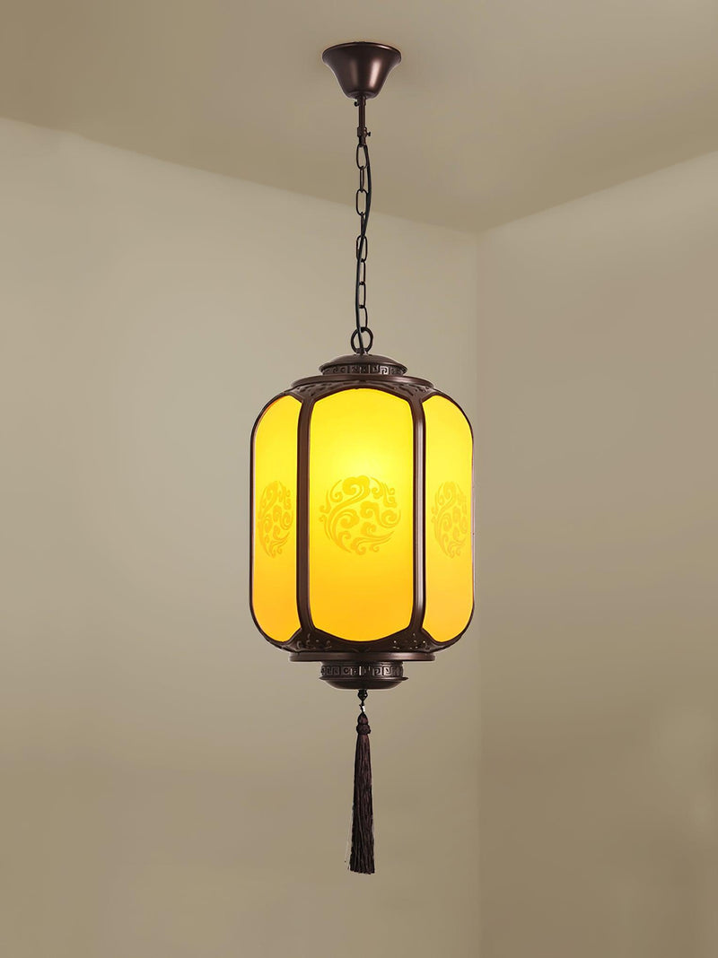 Antique Lantern Outdoor Pendant Light-DWHOME
