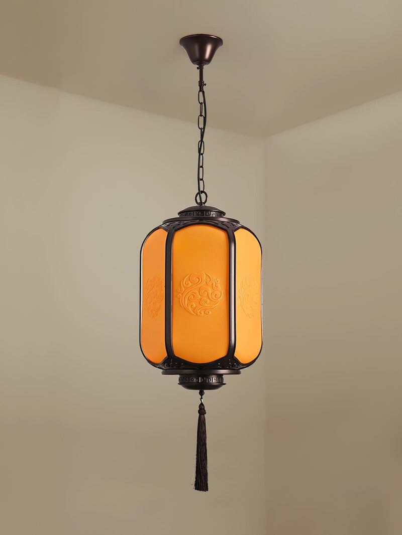Antique Lantern Outdoor Pendant Light-DWHOME