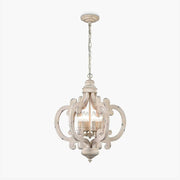 Antique White Style Chandelier-DWHOME