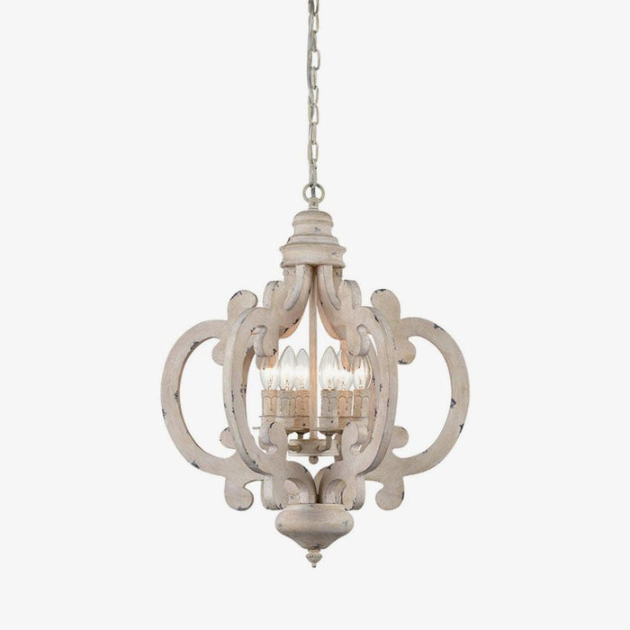 Antique White Style Chandelier.