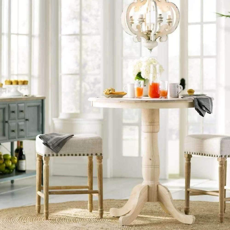Antique White Style Chandelier-DWHOME
