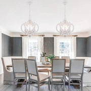 Antique White Style Chandelier-DWHOME