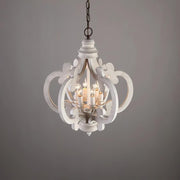 Antique White Style Chandelier-DWHOME