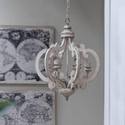 Antique White Style Chandelier-DWHOME