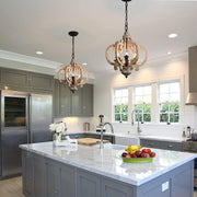 Antique White Style Chandelier-DWHOME