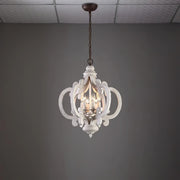 Antique White Style Chandelier-DWHOME