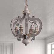 Antique White Style Chandelier-DWHOME