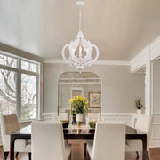 Antique White Style Chandelier-DWHOME