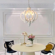Antique White Style Chandelier-DWHOME