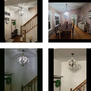 Antique White Style Chandelier-DWHOME