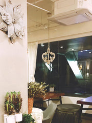 Antique White Style Chandelier-DWHOME