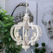 Antique White Style Chandelier-DWHOME