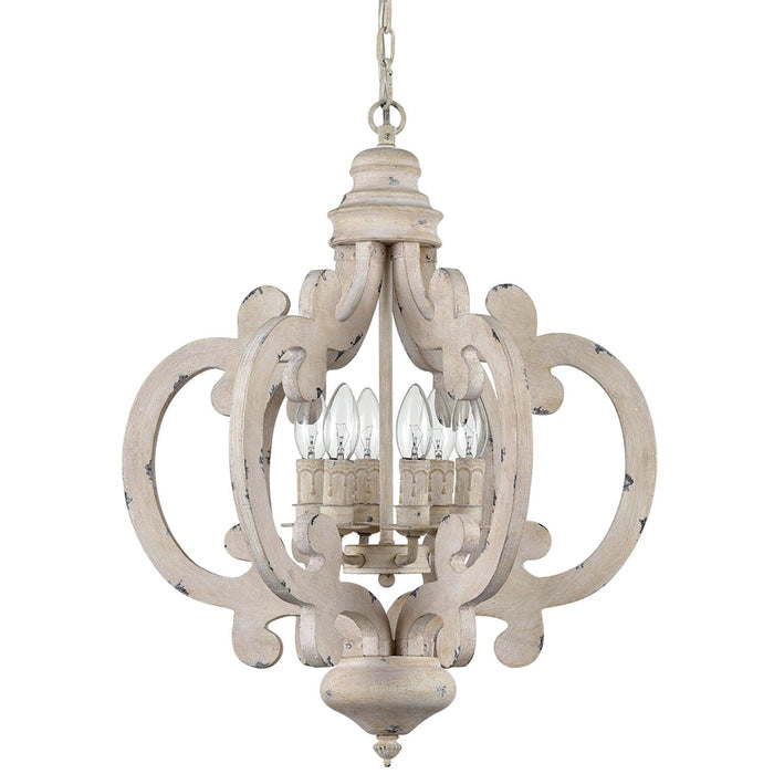 Antique White Style Chandelier - Vakkerlight