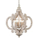 Antique White Style Chandelier - Vakkerlight