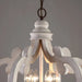 Antique White Style Chandelier - Vakkerlight