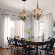 Antique White Style Chandelier-DWHOME