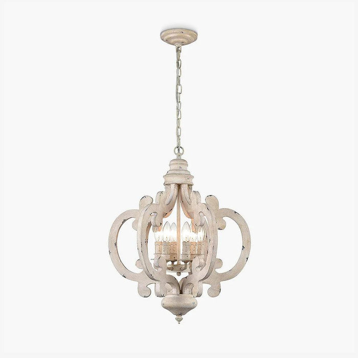 Antique White Style Chandelier - DWHOME