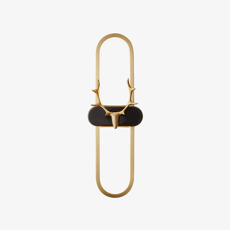 Antlers Halo Wall Lamp-DWHOME