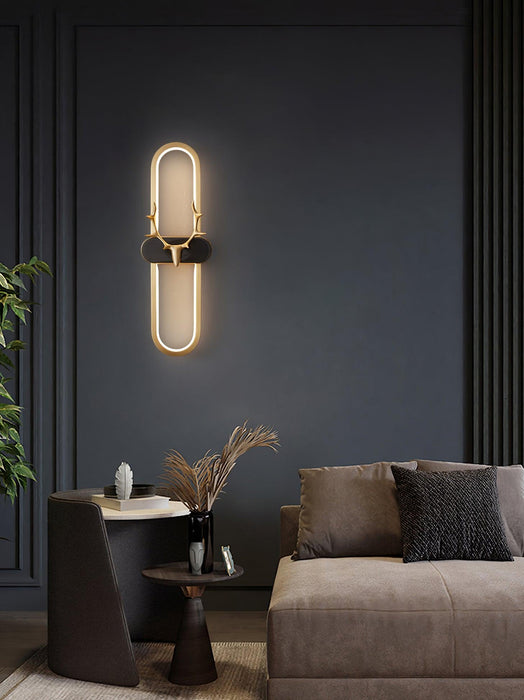 Antlers Halo Wall Lamp.