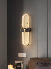 Antlers Halo Wall Lamp-DWHOME