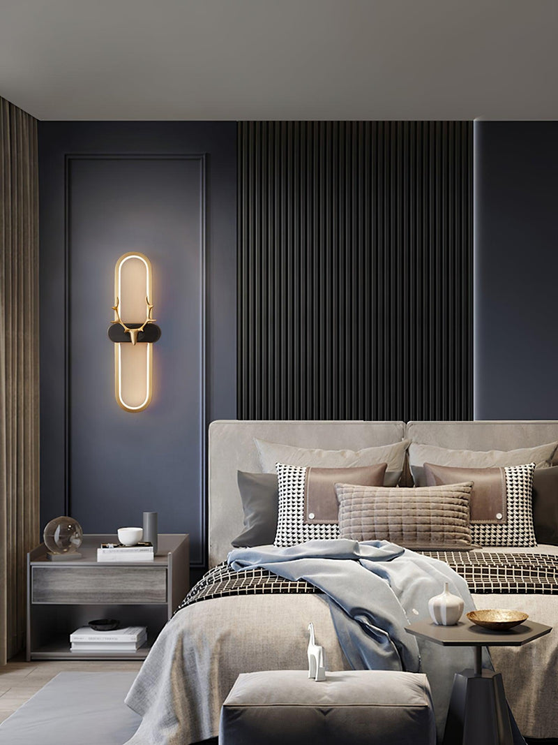 Antlers Halo Wall Lamp-DWHOME