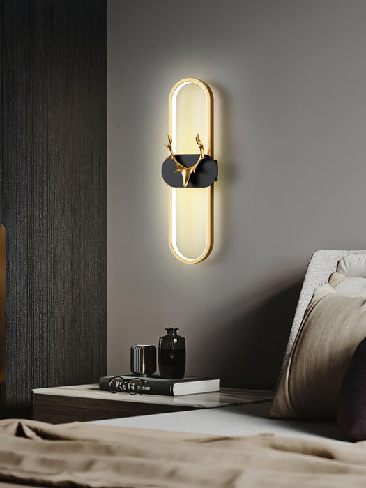 Antlers Halo Wall Lamp.