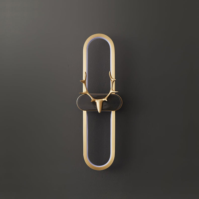 Antlers Halo Wall Lamp-DWHOME