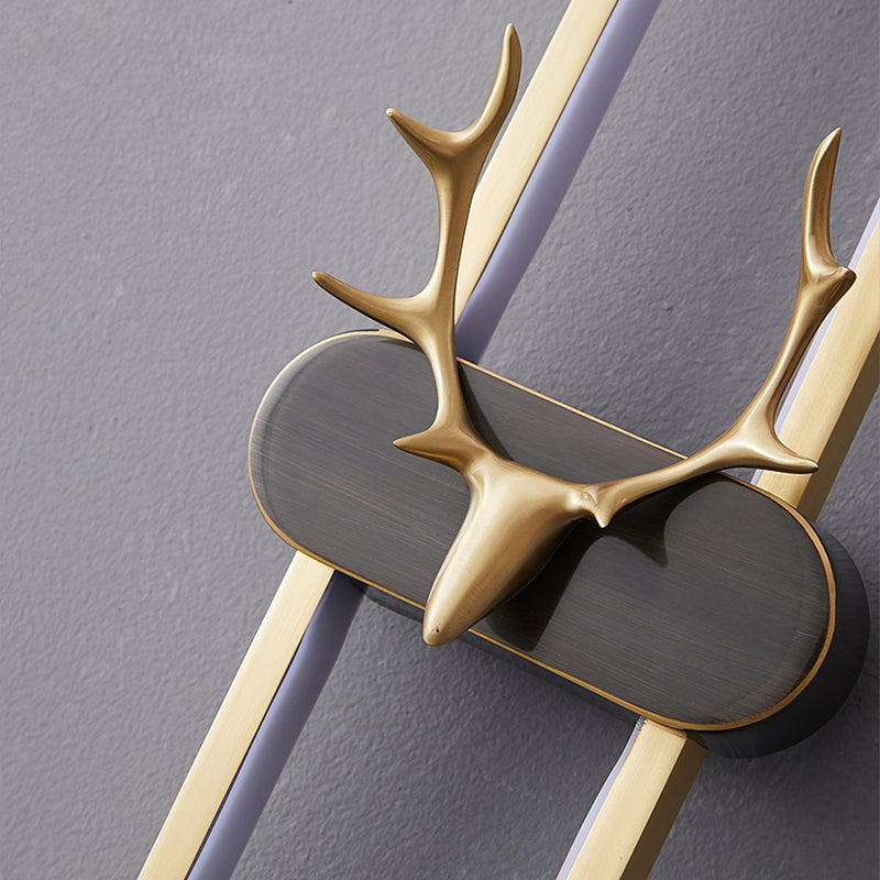 Antlers Halo Wall Lamp-DWHOME