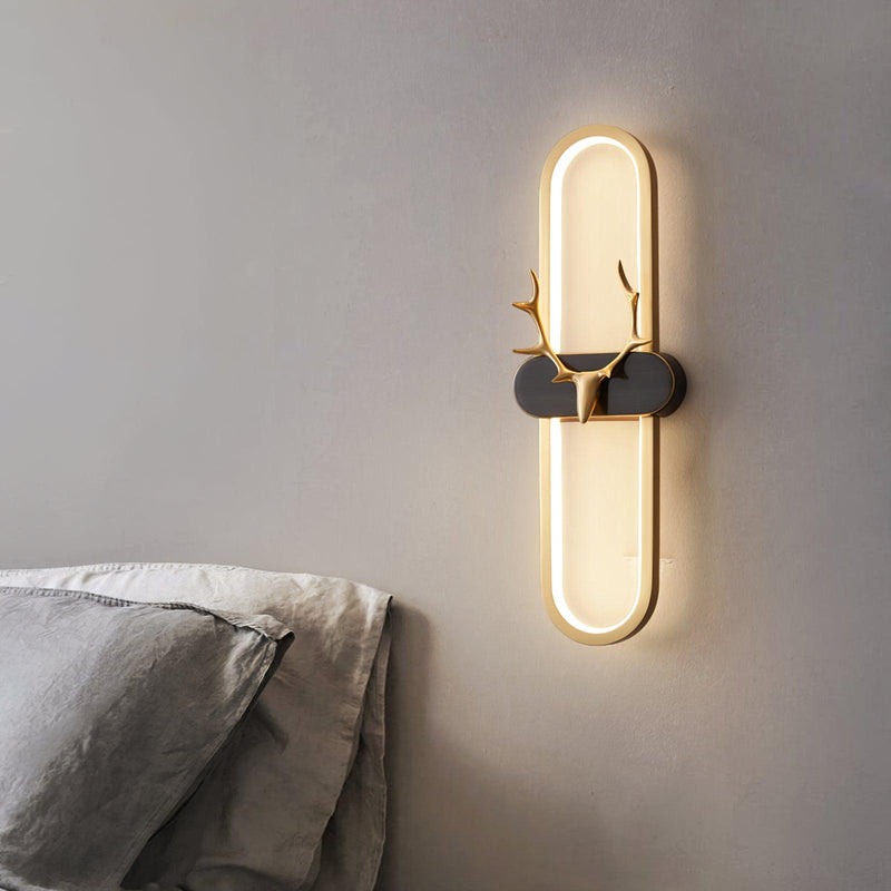 Antlers Halo Wall Lamp-DWHOME