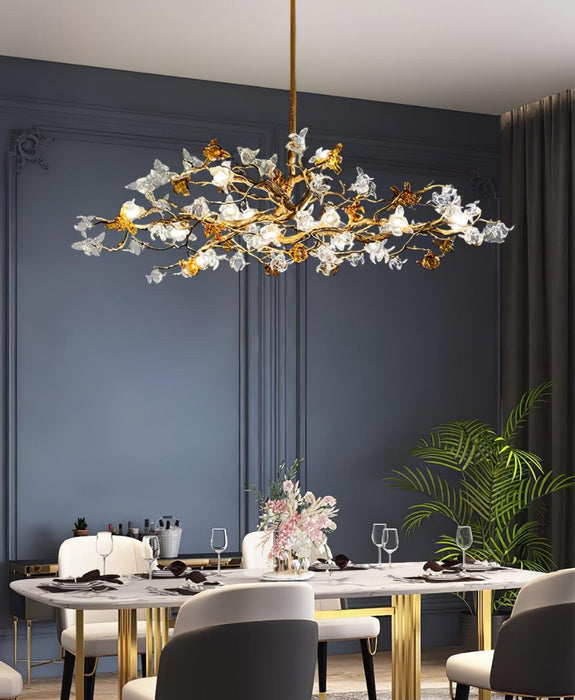 Aosta Brass Branch Chandelier - DWHOME