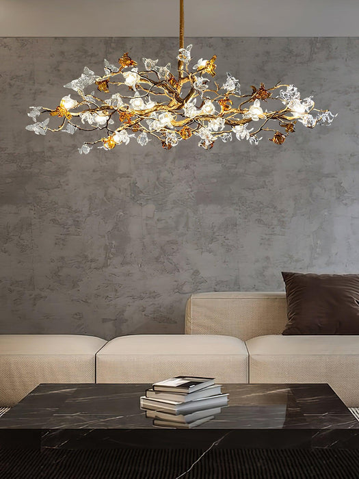 Aosta Brass Branch Chandelier - DWHOME