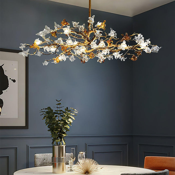 Aosta Brass Branch Chandelier - DWHOME