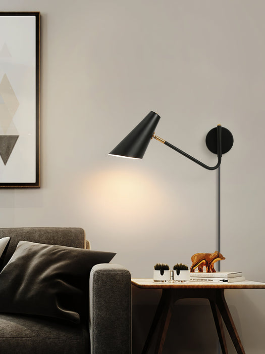 Apex Plug-in Wall Sconce-DWHOME