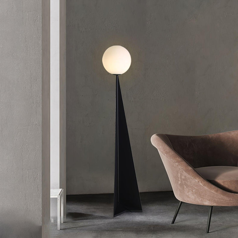 Apex Sphere Floor Lamp-DWHOME
