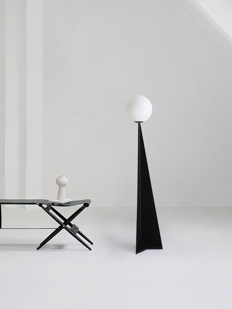 Apex Sphere Floor Lamp-DWHOME
