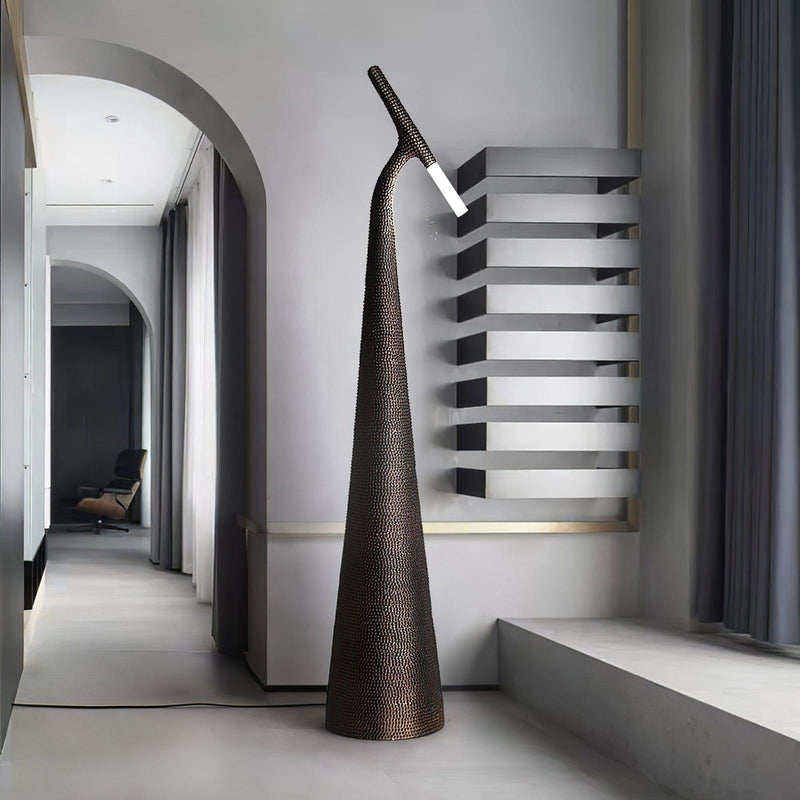 Apex Texture Floor Lamp-DWHOME