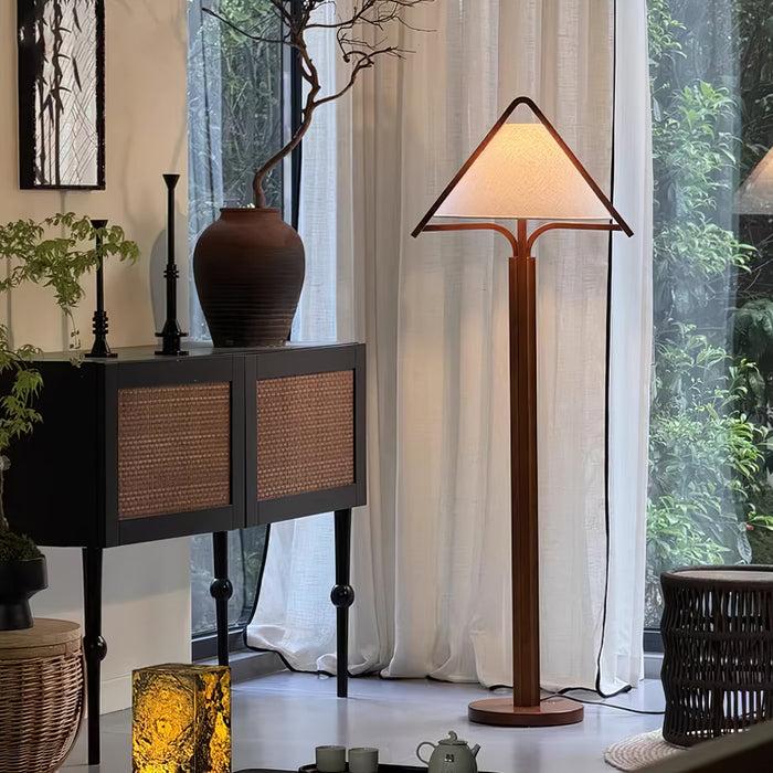 Apex Triangle Shade Floor Lamp.