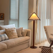 Apex Triangle Shade Floor Lamp-DWHOME