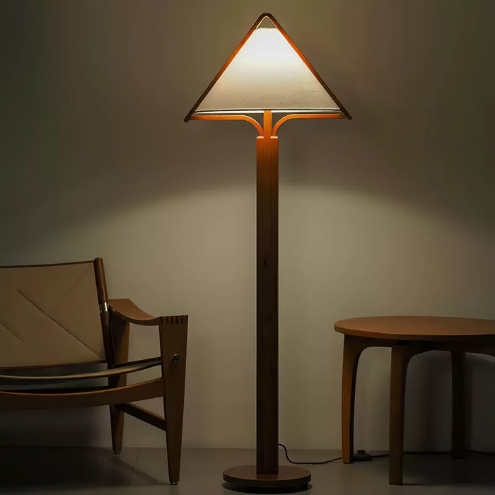 Apex Triangle Shade Floor Lamp.