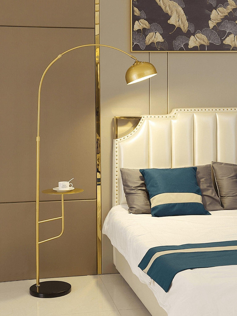 Arc Bell Floor Lamp-DWHOME